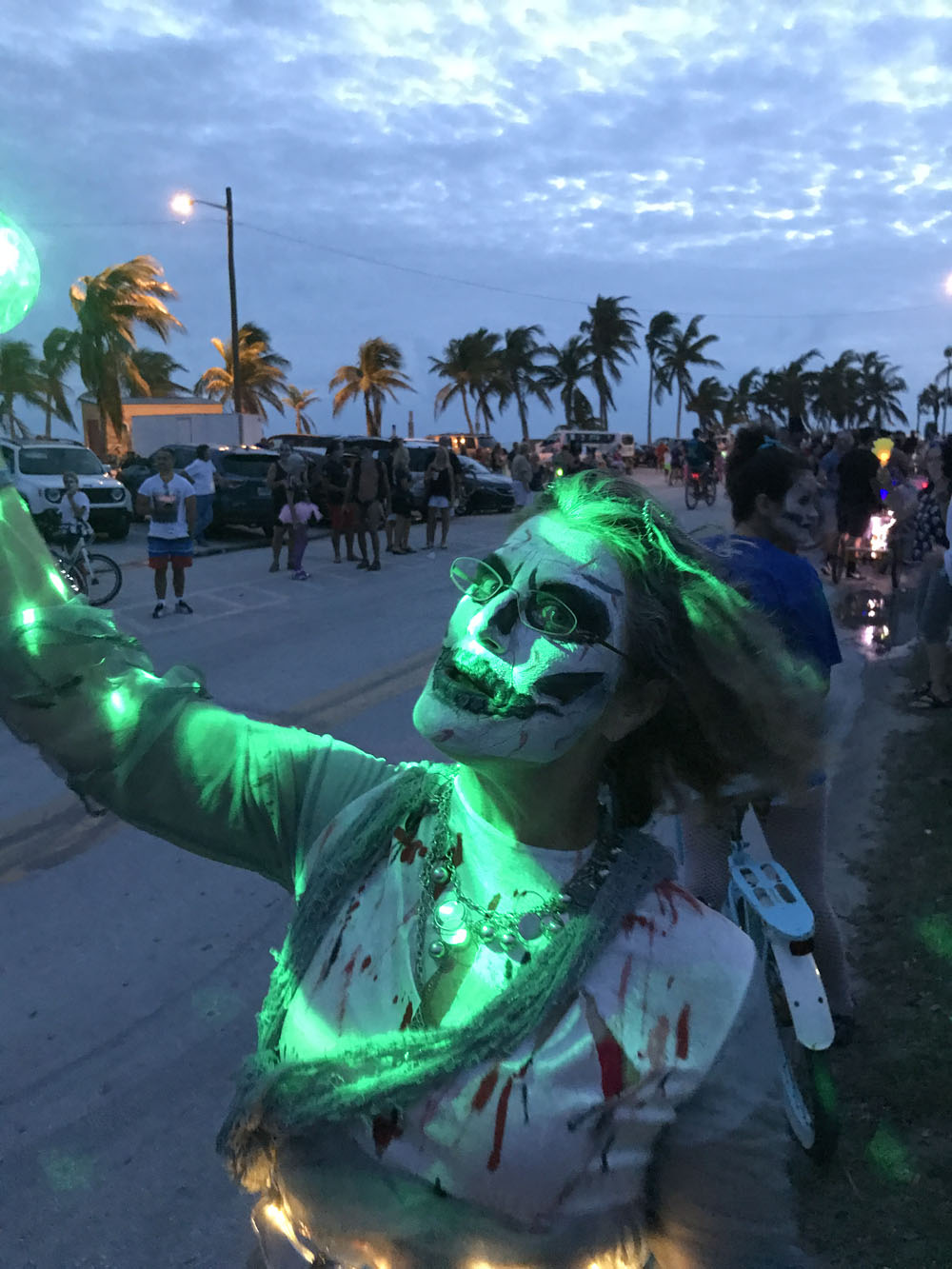 Zombie Bike Ride 2017 photo - Duval Street, Key West